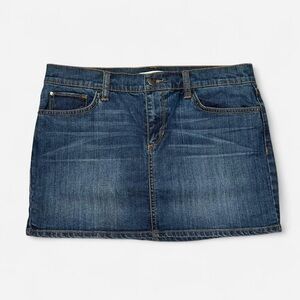 Else Blue Denim Mini Skirt
